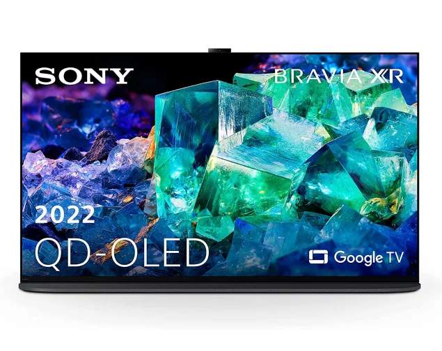 Sony XR-65A95K/P BRAVIA XR 65 Zoll Fernseher(QD OLED ,4K Ultra HD,High Dynamic Range (HDR), Smart TV(Google TV),2022 Modell),Titanschwarz inkl 24 + 6 Monate Herstellergarantie